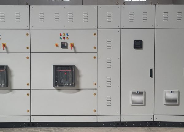 Main Distribution Panel With Power Factor Correction Panel